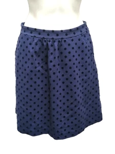 Boden Blue Polka Dot Skirt Size 12 - Picture 1 of 7