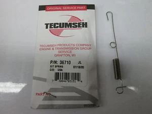 OEM TECUMSEH EXT SPRING PARTE # 36710 - Imagen 1 de 1