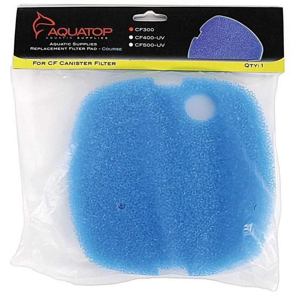 Aquatop Replacement Filter Sponge for CF Series Filters For CF-300, Blue - Image 1 of 1