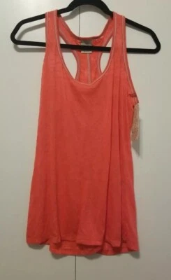 Camiseta deportiva Balance Collection Marika XL rosa coral transparente espalda deportiva yoga correr Foto 1 de 4