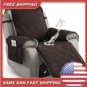 Water-repellent Recliner Chair Cover Non Slip Recliner Covers for Recliner Chair - Picture 1 of 29