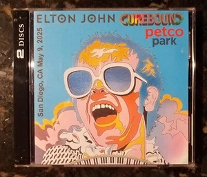 Elton John 2025 Curebound Benefit Petco Park San Diego, California 2-CD - Picture 1 of 2