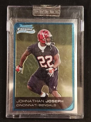 /519 Uncirculated Johnathan Joseph 2006 Bowman Chrome Uncirculated Rookies RC SP Foto 1 de 3