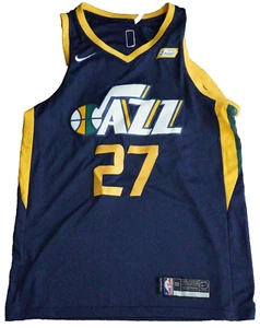 Nike Swingman Utah Jazz Rudy Gobert #27 NBA Basketball Jersey Mens Size 50 Blue - Picture 1 of 6