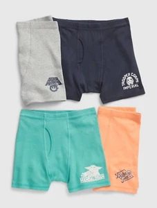 GAP KIDS BOYS BOXER BRIEF ORGANIC STAR WARS UNDERWEAR SIZE LARGE L 10 NEW - Picture 1 of 2