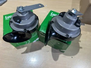 Ford Escort, Cortina Etc klassische hoch- & tieftonige Hörner 12 Volt bs2-20 - Bild 1 von 6