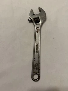 Vintage Ridgid 710 Adjustable Wrench 10" The Ridge Tool Co. - USA - Picture 1 of 2