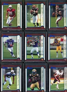 LOTE DE TARJETAS (9) LOTE BOWMAN ROOKIE FÚTBOL EDGERRIN JAMES, DAUNTE CULPEPPER +++ - Imagen 1 de 2