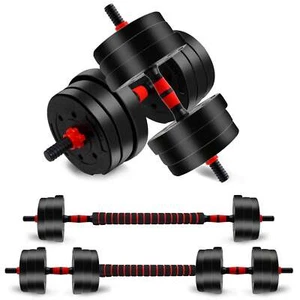XYHLC-Adjustable Weights Dumbbells Set, 44LBS Barbell Weight Set For Home Gym,Du - Picture 1 of 11