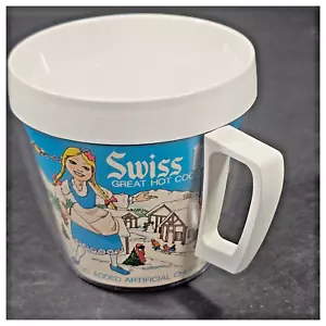 Swiss Miss Thermo Serv Insulated Plastic Hot Chocolate Cocoa Cup Mug USA - Picture 1 of 11