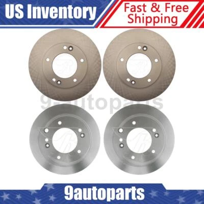 Rotores de freno de disco delanteros traseros para Kia Sorento 2003 2004 2005 2006 Foto 1 de 4