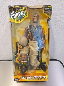 2003 LANARD TOYS THE ULTRA CORPS 10110 FEILD GUNNER RECOIL ACTION FIGURE 1/6 NEW - Picture 1 of 24