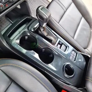 For Ford Ranger RWD Everest 2024 Carbon Car Gear Shifter Panel Console Protector - Picture 1 of 7