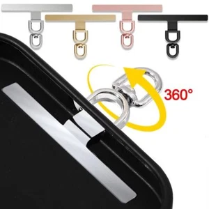 Ultra-thin Case Clip Metal Sling Rope Card Clip Luxury Hanging Piece  Universal - Zdjęcie 1 z 15