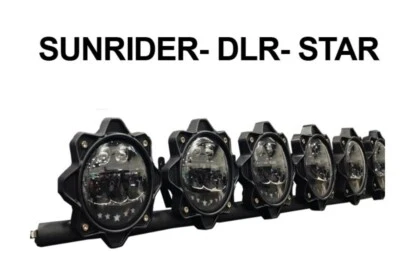 BARRA DE LUZ TUBO CURVO 32", Off Road UTV ATV, 4 LUCES con ARNÉS DE CABLEADO DLR STA Foto 1 de 3