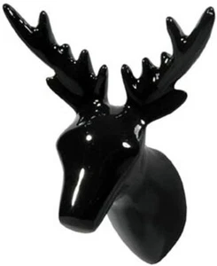 Wandhaken Kleiderhaken Garderobenhaken Cabanaz Hirsch Hirschkopf POSTEN -50% UVP - Bild 1 von 14
