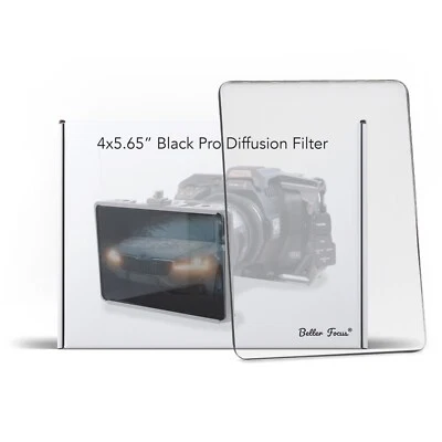 Better Focus Black Diffusion 4x5.65" Pro-Mist Filter 1/4 & 1/8
