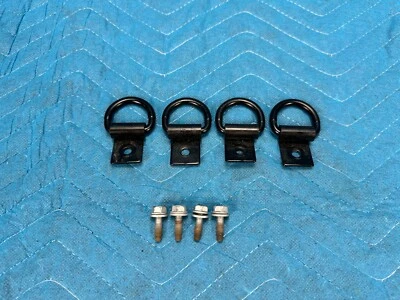 Ganchos de anillo de piso de carga para maletero Lexus LX570 con pernos de montaje juego de 4 piezas 2008-2021 OEM Foto 1 de 4