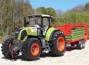 RC Traktor CLAAS Axion 870 + Anhänger in XL Länge 78cm "Ferngesteuert" 262460-1 - Bild 1 von 12