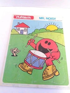  Rompecabezas ruidoso Playskool Me 1981 vintage - Imagen 1 de 2