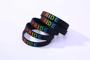 10 LGBTQ PRIDE BRACELET SHOW LOVE - Picture 1 of 12