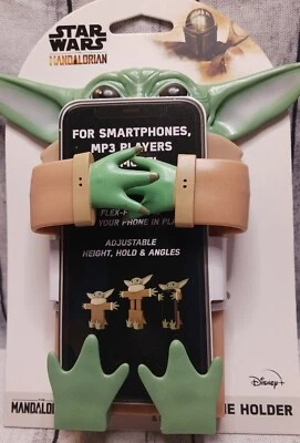 Star Wars The Mandalorian The Child Flexi Phone Holder & Stand Disney Tzumi NEW - Image 1 of 4