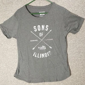 Illinois State Redbirds Shirt Large Short Sleeve T shirt Alma mater NCAA New - Picture 1 of 12