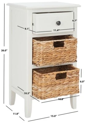 MESA AUXILIAR SAFAVIEH EVERLY CAJÓN, Precio rebajado 2172749371 AMH5743B Foto 1 de 4