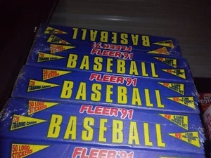 Juego completo de 720 tarjetas de béisbol Fleer 1991 - sellado de fábrica 31 años - Imagen 1 de 1