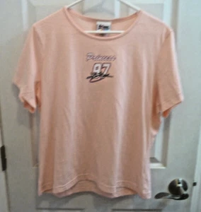 Nascar Kurt Busch Damen 97 Princess T-Shirt XL rosa ohne Etikett - Bild 1 von 5