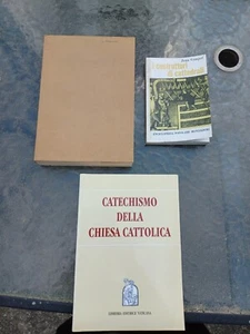 Italian Language Church Books, Catechismo, Il Creatore Vatican Text, Cathedrals - Picture 1 of 5
