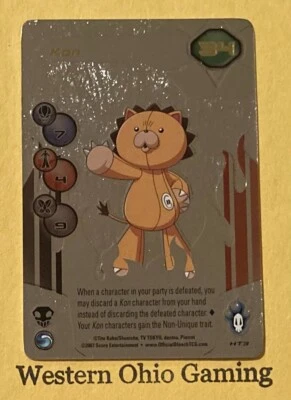 Bleach TCG Kon #HT3 1st Edition Ultra Rare Hi-Tech Foil CCG - Image 1 of 2