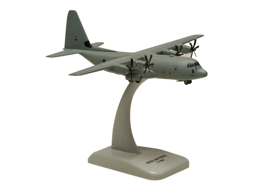 HOGAN 1/200 Lockheed C-130J Super Hercules, RAF, Flugzeugmodell, OVP, NEU - Bild 1 von 1