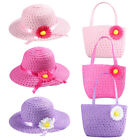  Anzüge Für Kinder Kinder-Kits Teepartyhüte Kleine Mädchen Strandhut