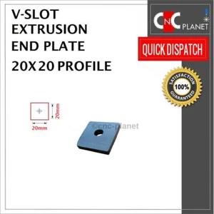 1 Hole End plate Joining Bracket V-slot 2020 Aluminium Extrusion CNC Router 3D  - Picture 1 of 4