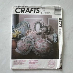 McCall’s Crafts 5777 | Vintage 1992 | Pillow Essentials | UNCUT - Picture 1 of 6