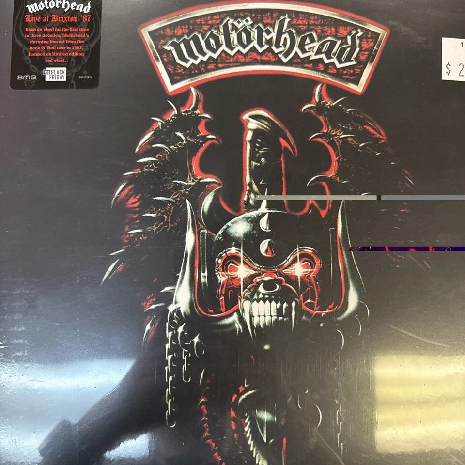 Motorhead - Live At Brixton '87 (RSD Exclusive, Colored Vinyl, Red) - Image 1 of 1