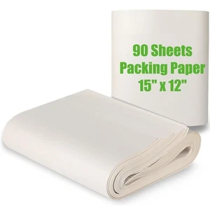 15" x 12" Packing Paper for Moving Supplies, 90 Sheets Newsprint Paper, Newsp... - Picture 1 of 7