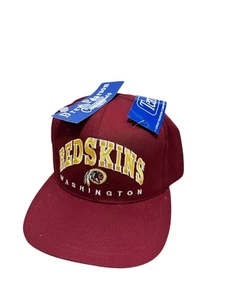 Vintage Washington Redskins Hat SnapBack Spellout script 90s NWT - Picture 1 of 5