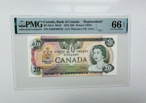 Banco de Canadá 1979 $20 BC-54cA reemplazo PMG-66 EPQ - Imagen 1 de 2