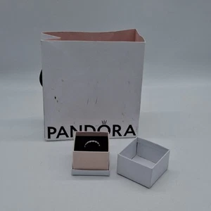 Bague fleur Pandora argentée élégance florale / jardin de Wanda II taille 54 à la retraite - Photo 1/4