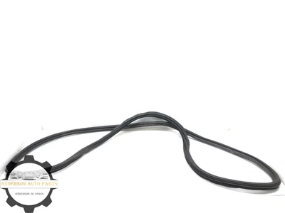 2017-2024 AUDI Q7 LEFT DRIVER REAR DOOR BODY WEATHERSTRIP SEAL OEM - Image 1 of 4