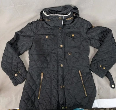 Michael Kors Jacket Woman’s Size Med Full Hidden Zipper Button Up - Image 1 of 3
