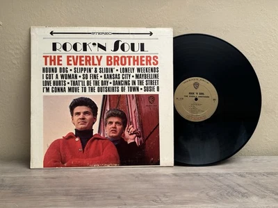 THE EVERLY BROTHERS ROCK 'N' SOUL POP ROCK GOLD WARNER BROS LABEL VINYL LP Foto 1 de 4