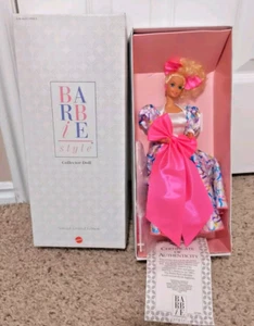 Applause 1990 Barbie Style #5315 Special Limited Edition NIB Stand COA - Picture 1 of 6