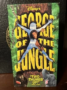 George of the Jungle (VHS, 1997, Slip Sleeve) Brendan Fraser - Picture 1 of 3