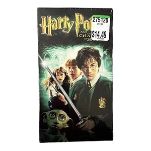 Harry Potter and the Chamber of Secrets VHS Tape Factory Sealed w/ Watermark - Picture 1 of 6