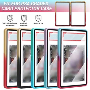 Graded Cards Protector Stackable Magnetic Trading Cards Case for BGS/PSA Slabs - Picture 1 of 26