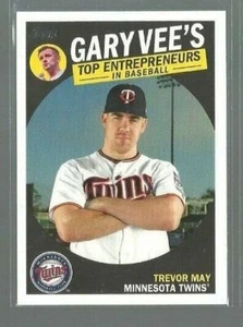 2019 Topps Gary Vee's Top Entrepreneurs in Baseball #GV10 Trevor May (ref 65444 - Picture 1 of 1