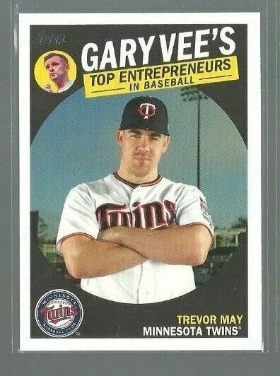 2019 Topps Gary Vee's Top Entrepreneurs in Baseball #GV10 Trevor May (ref 65444 - Image 1 of 1